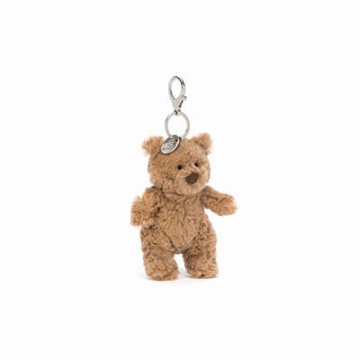 Jellycat Bartholomew Oso Dije Para Bolso | LEHU-71085